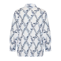 Helena Hart Top Liv Print Marine